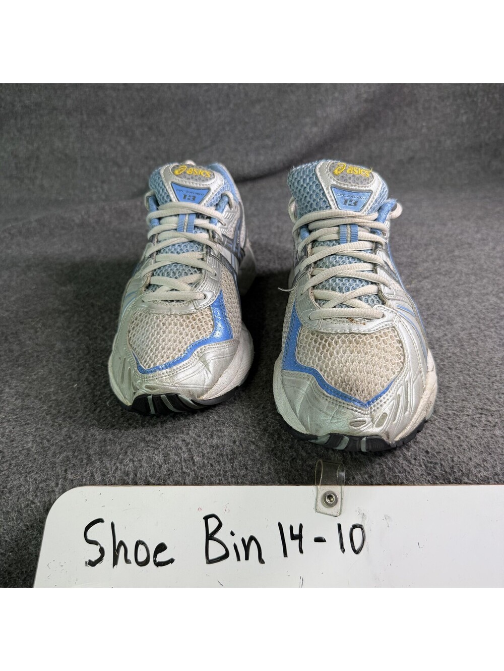 ASICS GEL-Kayano 13 Shoes Womens Size 8 Gray Blue Running Sneakers TN750 - Picture 12 of 12